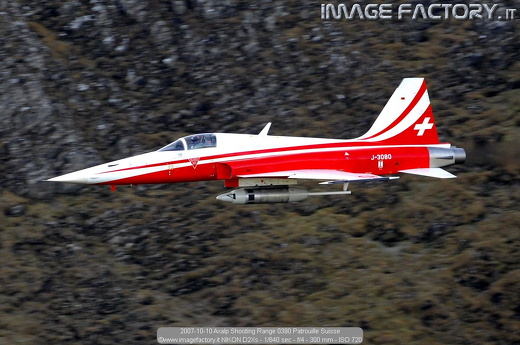 2007-10-10 Axalp Shooting Range 0390 Patrouille Suisse